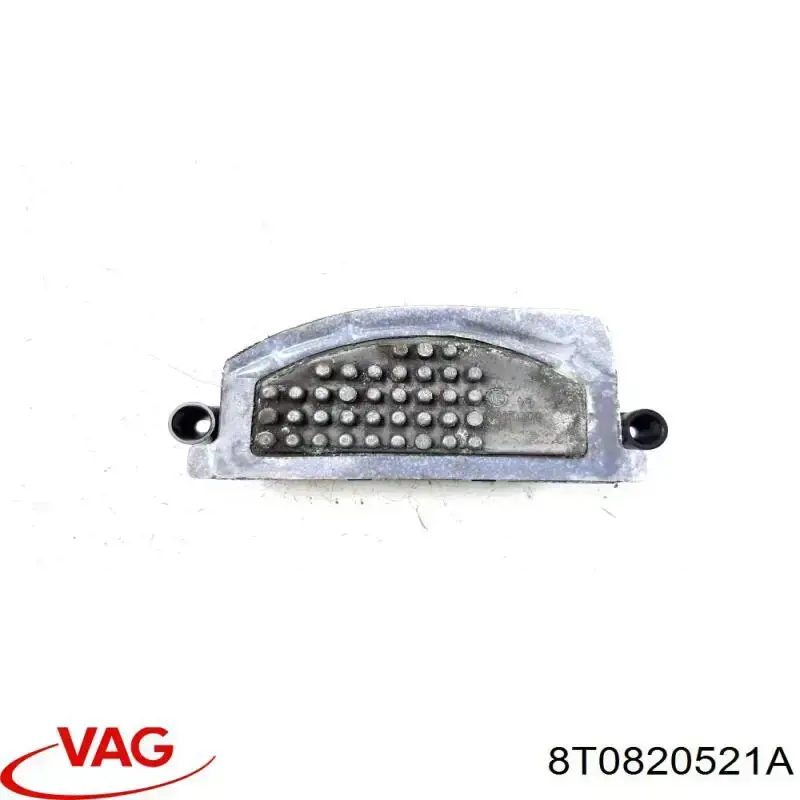 Resistor (resistência) de ventilador de forno (de aquecedor de salão) VAG 8T0820521A preço, a partir de 62,99 USD