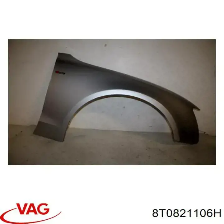 Pára-lama dianteiro direito VAG 8T0821106H preço, a partir de 314,33 USD