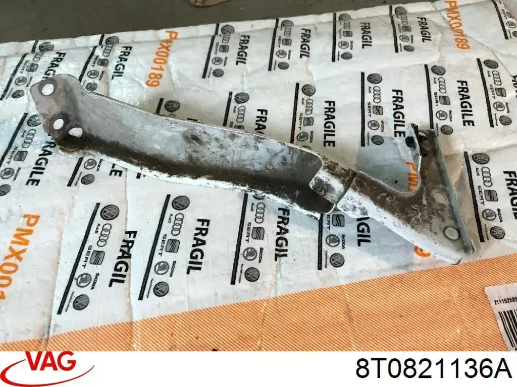 Consola dianteira de fixação do pára-lama dianteiro direito VAG 8T0821136A preço, a partir de 78,48 USD