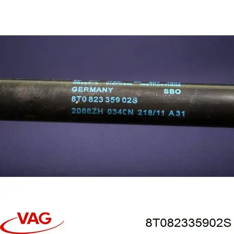 Amortecedor da capota VAG 8T082335902S preço, a partir de 37,46 USD