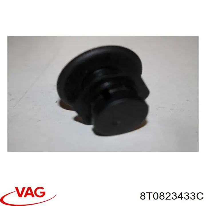 8T0823433C VAG Pára-choque (grade de proteção) da capota