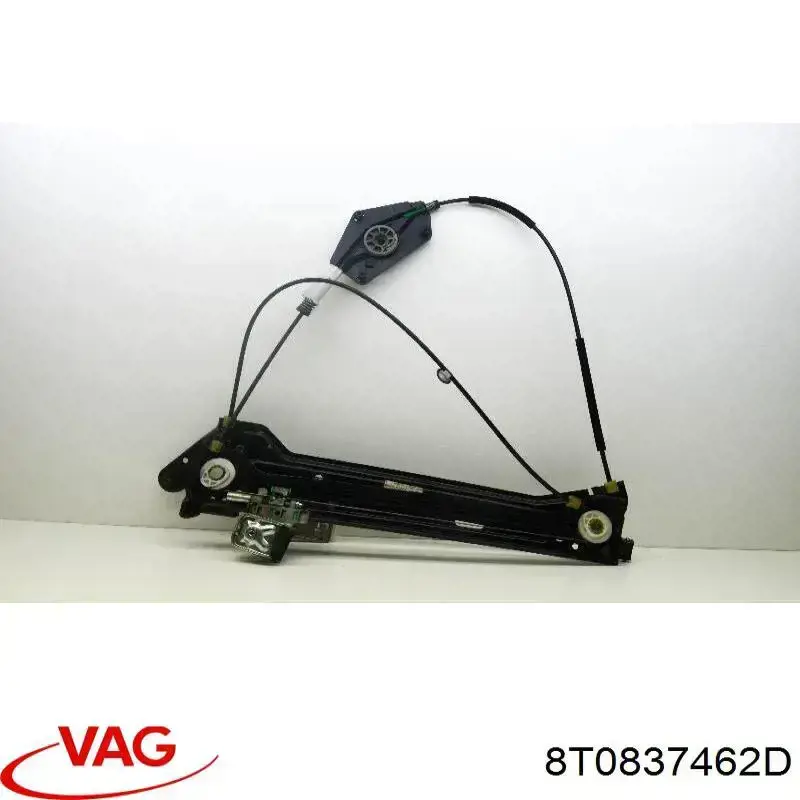 Mecanismo de acionamento de vidro da porta dianteira direita VAG 8T0837462D preço, a partir de 72,31 USD