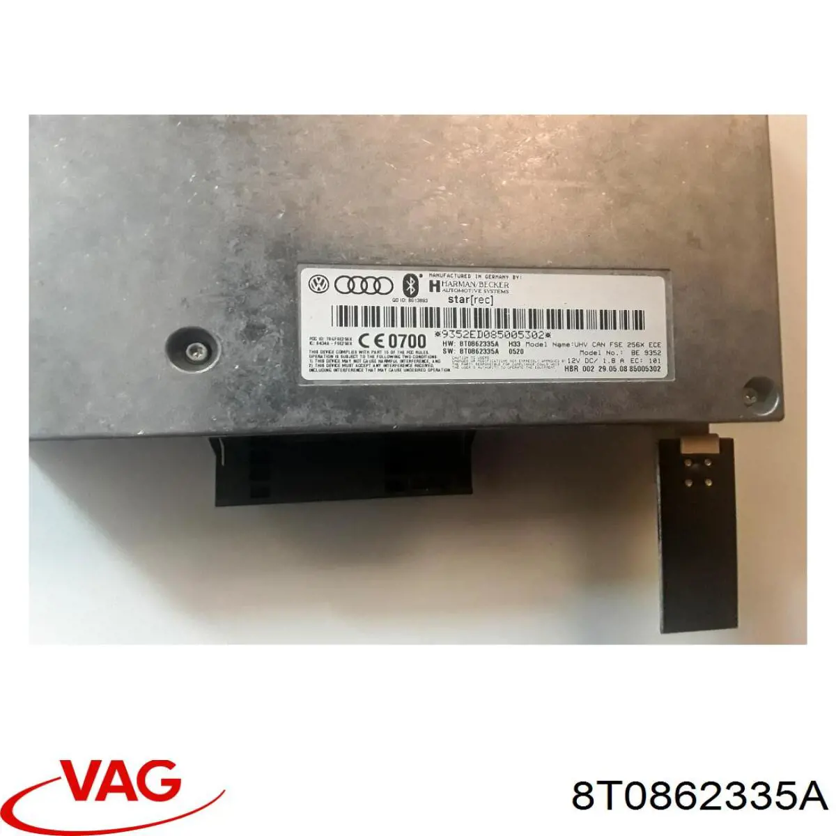 Unidade de controlo Bluetooth VAG 8T0862335D preço, a partir de 119,18 USD