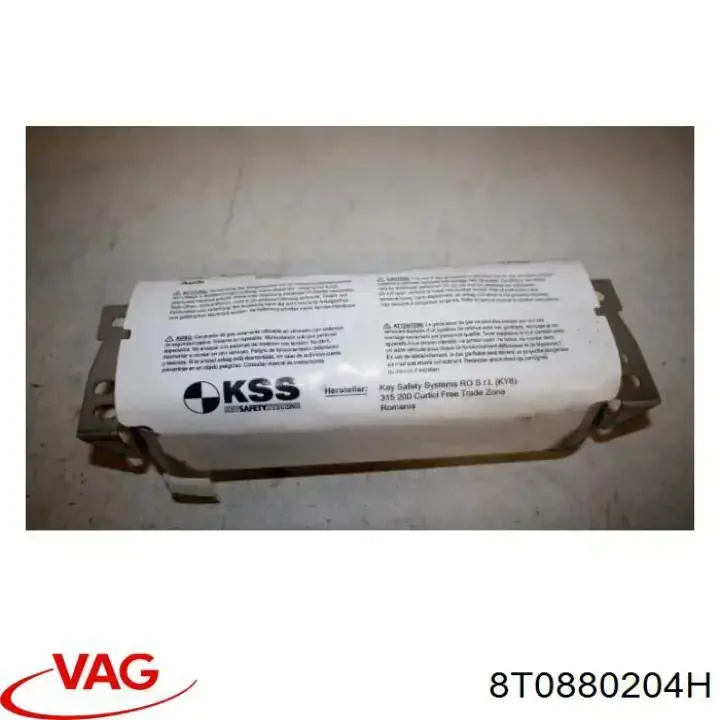 8T0880204J VAG Cinto de segurança (AIRBAG) de passageiro