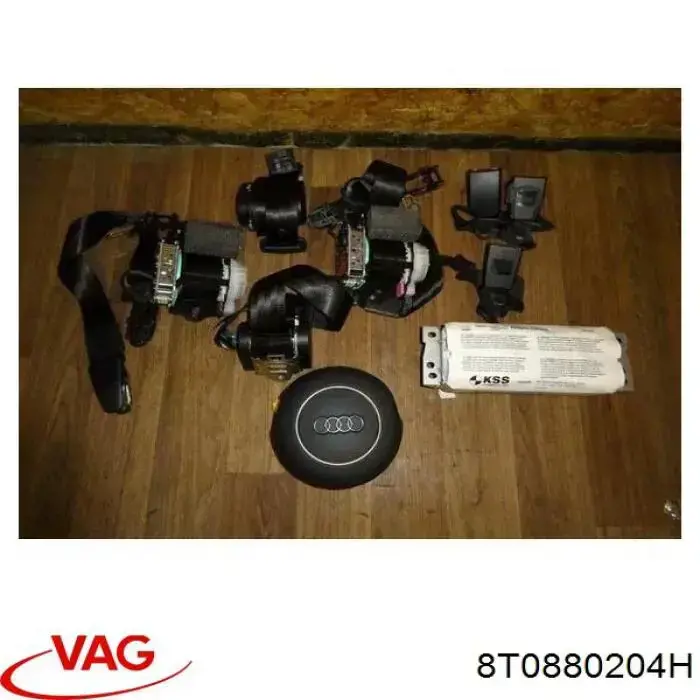 Compre 8T0880204J VAG Cinto de segurança (AIRBAG) de passageiro