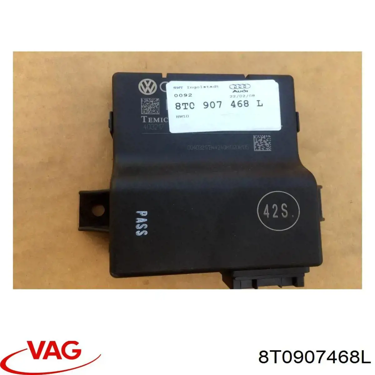 8T0907468L VAG Módulo "Interface de diagnóstico"