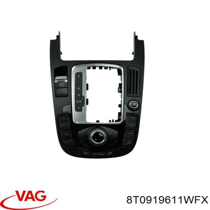 8T0919611WFX VAG Controle remoto do rádio