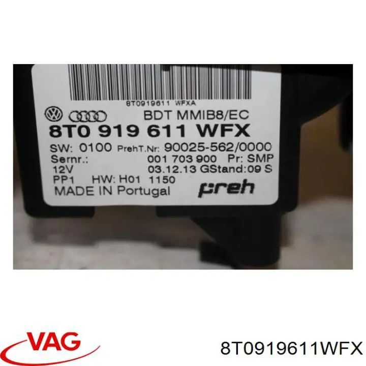 Compre 8T0919611WFX VAG Controle remoto do rádio