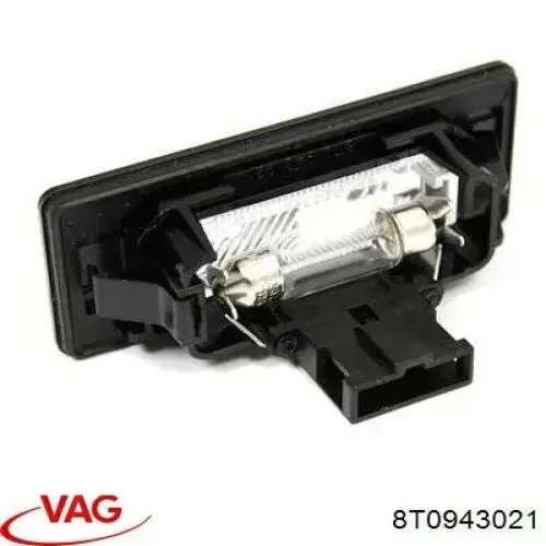 Lanterna da luz de fundo de matrícula traseira VAG 8T0943021 preço, a partir de 18,07 USD