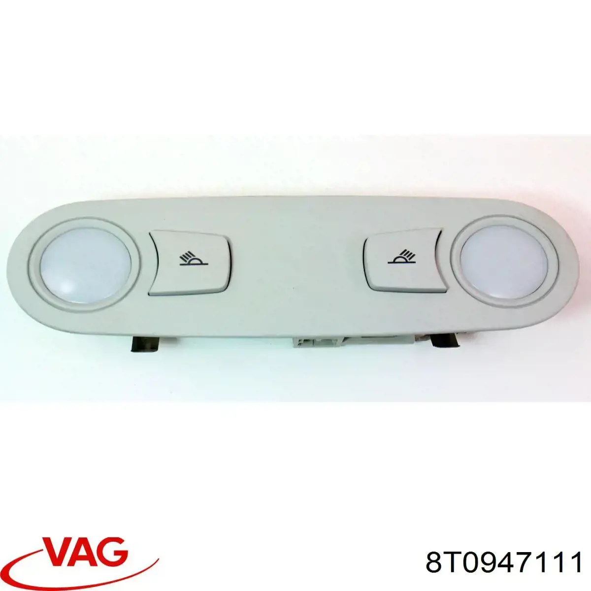 Quebra-luz traseiro de iluminação de salão (de cabina) VAG 8T0947111 preço, a partir de 36,36 USD