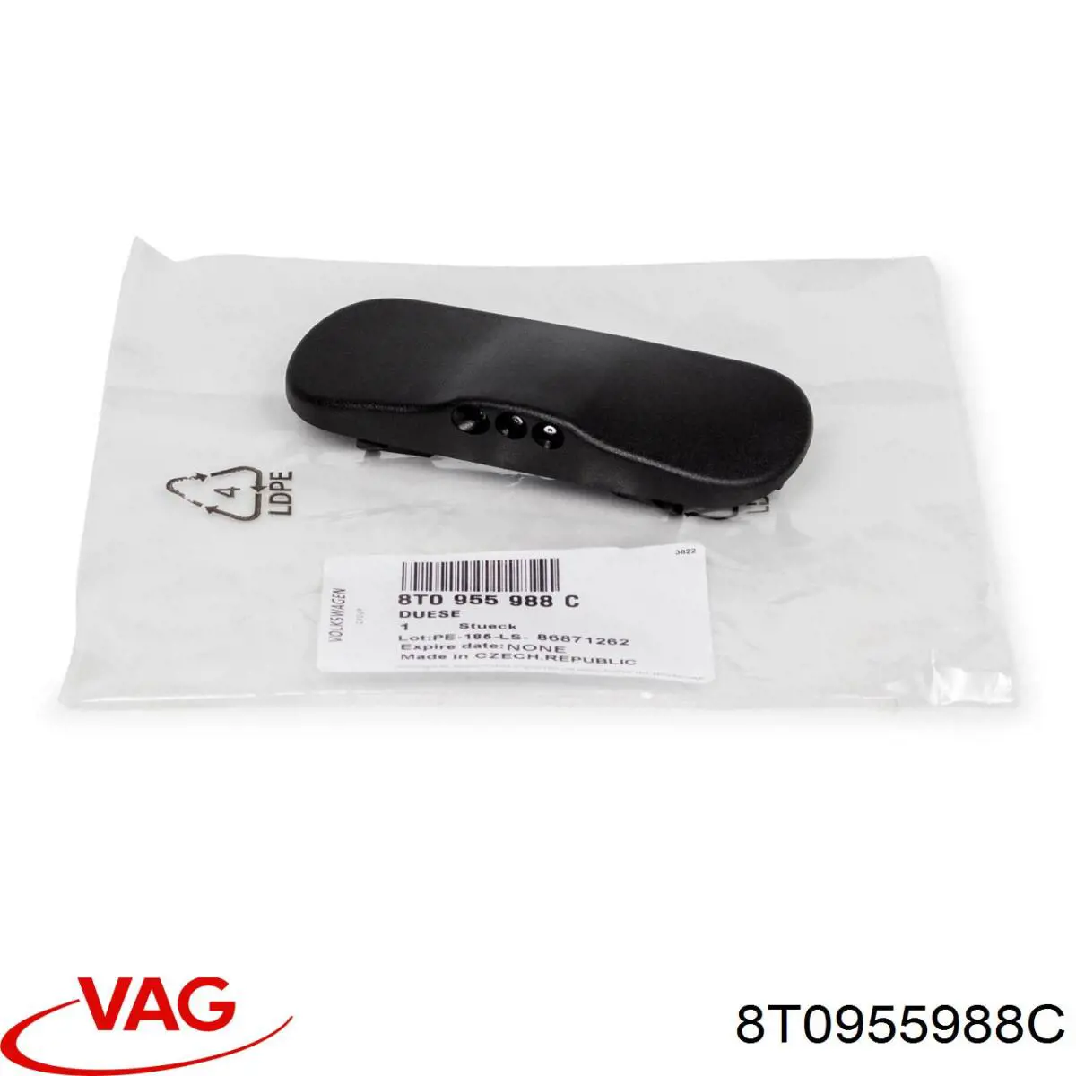 Compre 8T0955988C VAG Injetor de fluido para lavador de pára-brisas