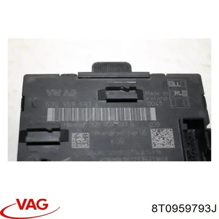 Módulo de conforto da porta dianteira VAG 8T0959793J preço, a partir de 88,53 USD
