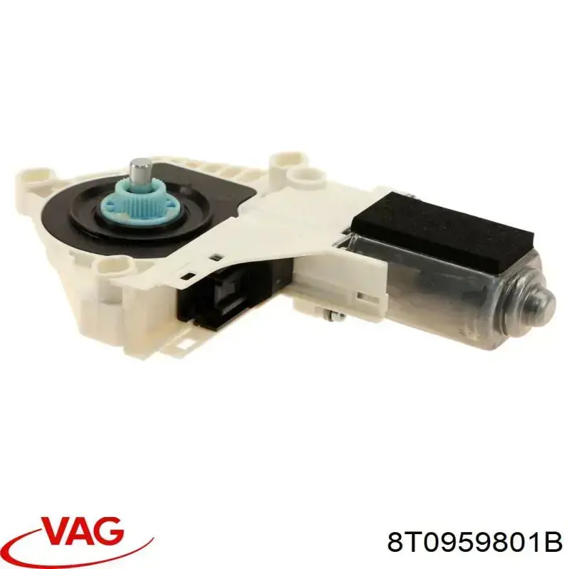 8T0959801B VAG Motor de acionamento de vidro da porta dianteira esquerda