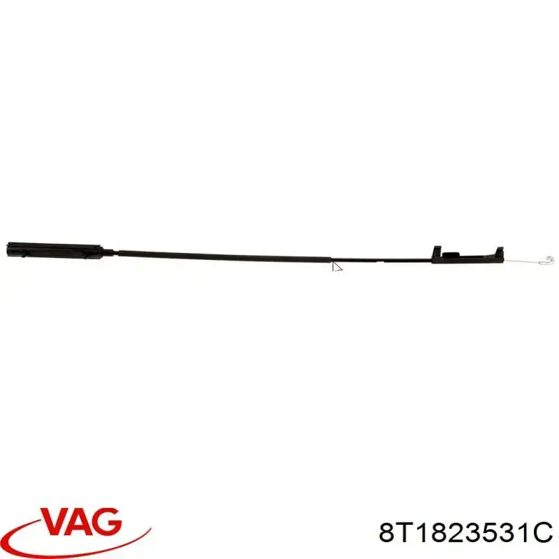 Cabo dianteiro de abertura da capota VAG 8T1823531C preço, a partir de 16,68 USD