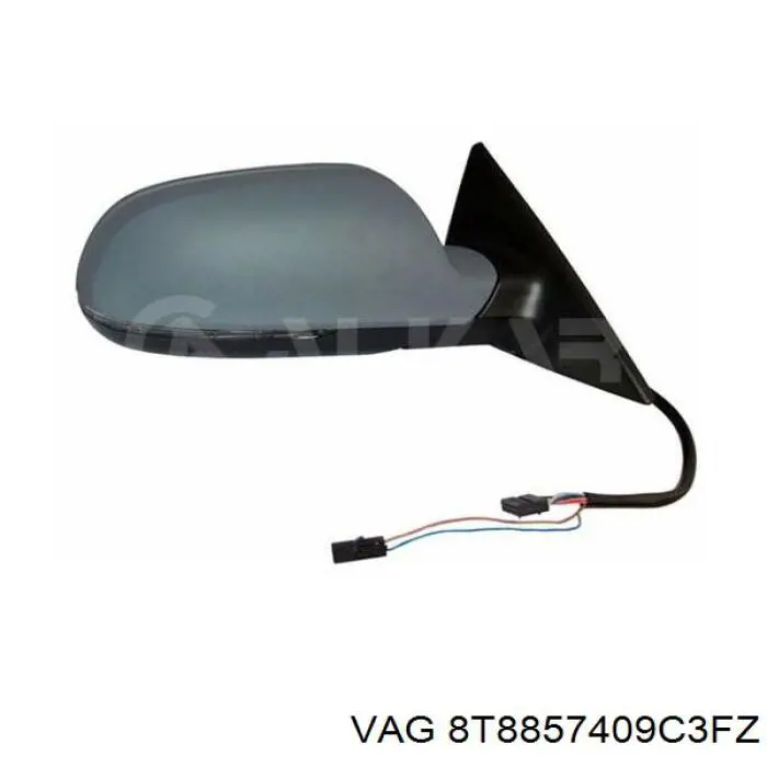 Compre 8T8857409C3FZ VAG Espelho de retrovisão esquerdo