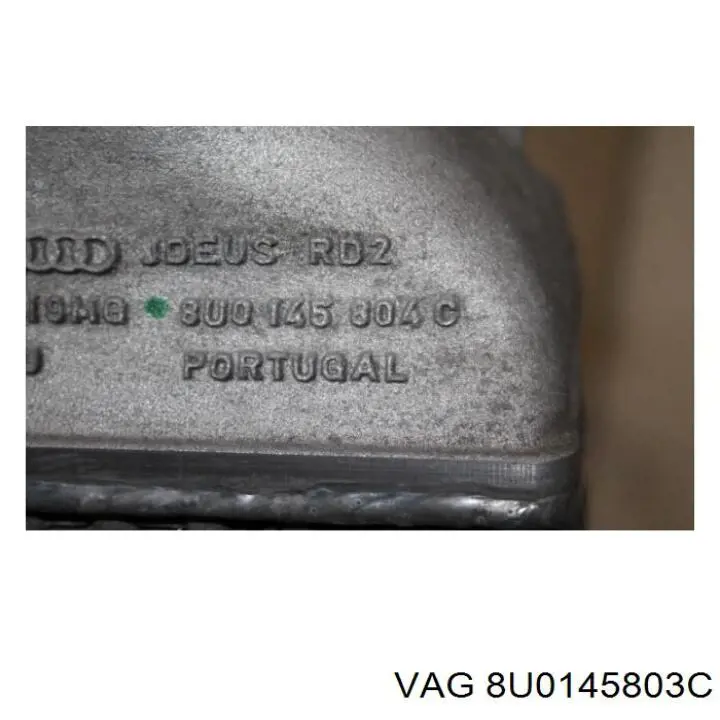 Compre 8U0145803C VAG Radiador de intercooler