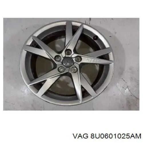 8U0601025AM VAG Discos de roda de aleação ligeira (de aleação ligeira, de titânio)