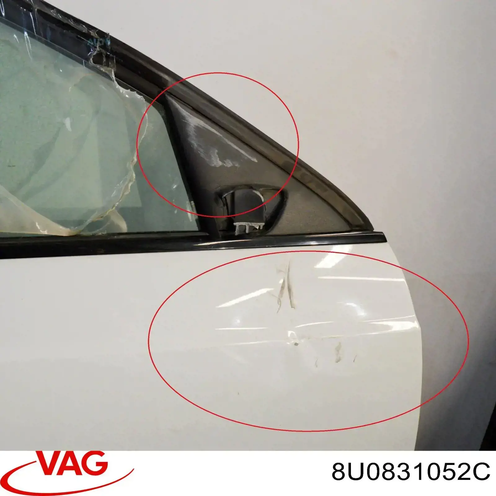 Porta dianteira direita VAG 8U0831052C preço, a partir de 452,51 USD