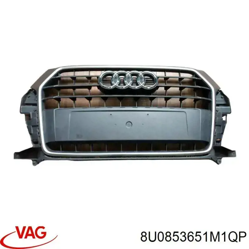 8U0853651M1QP VAG Grelha do radiador