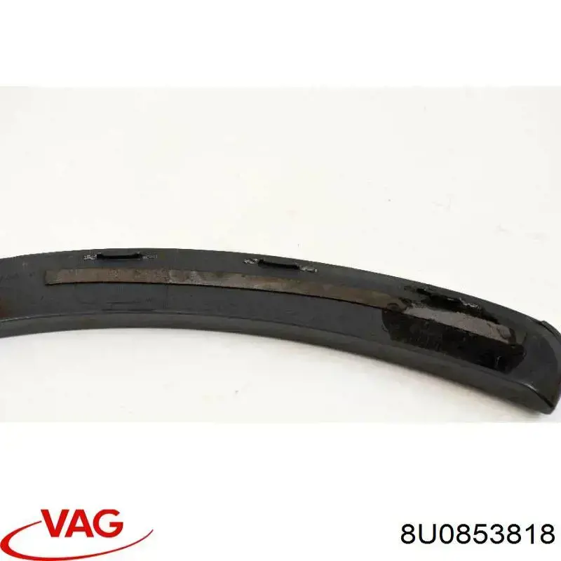 Expansor direito (placa sobreposta) de arco do pára-lama traseiro VAG 8U0853818 preço, a partir de 69,93 USD