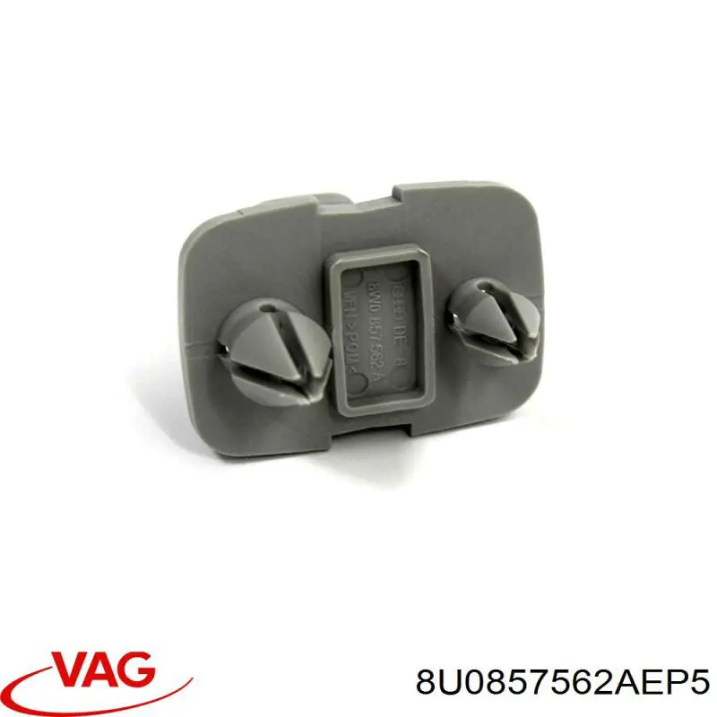 8U0857562AEP5 VAG Fixador de pala contra o sol
