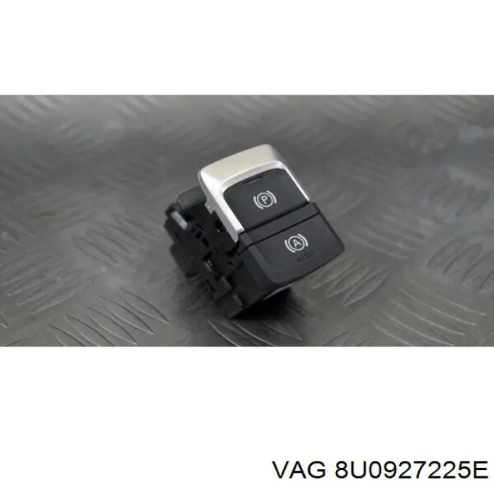 8U0927225E VAG Tecla do freio de estacionamento eletromecânico