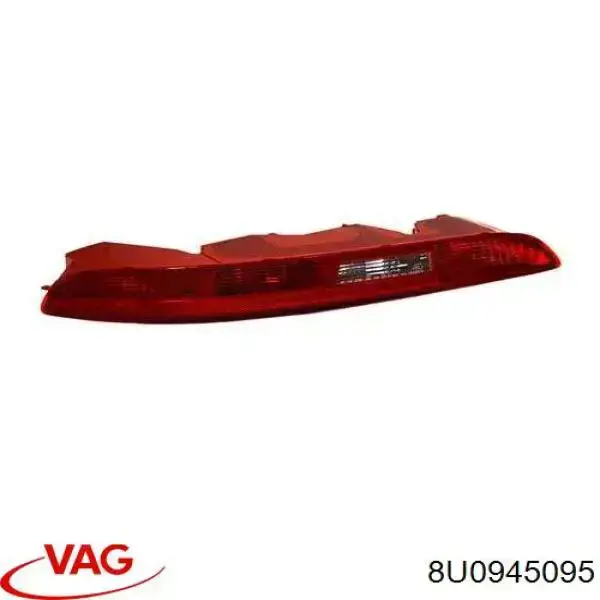 Lanterna do pára-choque traseiro esquerdo VAG 8U0945095 preço, a partir de 103,65 USD