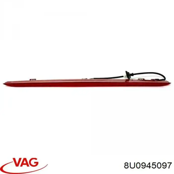 Sinal de parada traseiro adicional para Audi Q3  8UB, 8UG