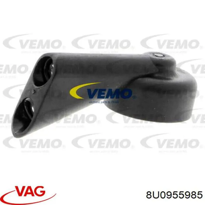 8U0955985 VAG Injetor de fluido para lavador de vidro traseiro