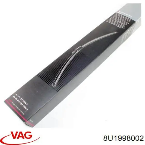 Limpa-pára-brisas do pára-brisas, kit de 2 un. VAG 8U1998002 preço, a partir de 27,84 USD