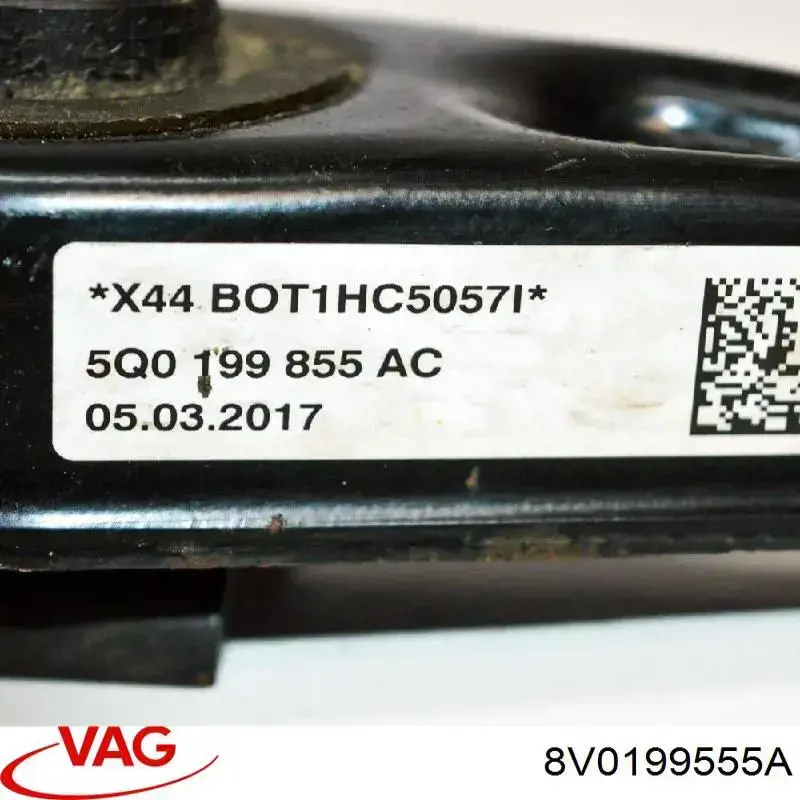 Coxim esquerdo de transmissão (suporte da caixa de mudança) VAG 8V0199555A preço, a partir de 76,68 USD