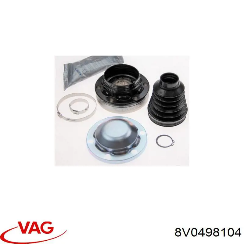 Junta homocinética interna dianteira direita VAG 8V0498104X preço, a partir de 58,83 USD