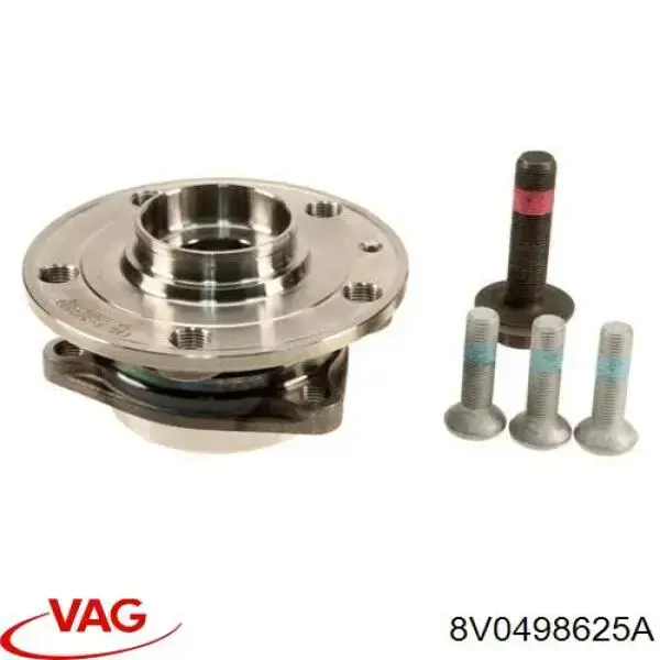 8V0498625A VAG Cubo dianteiro