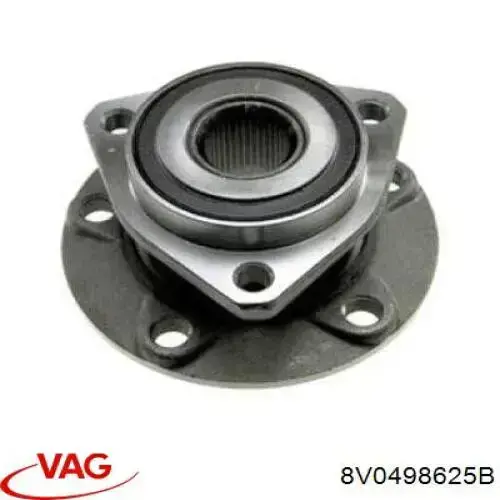 8V0498625B VAG Cubo dianteiro