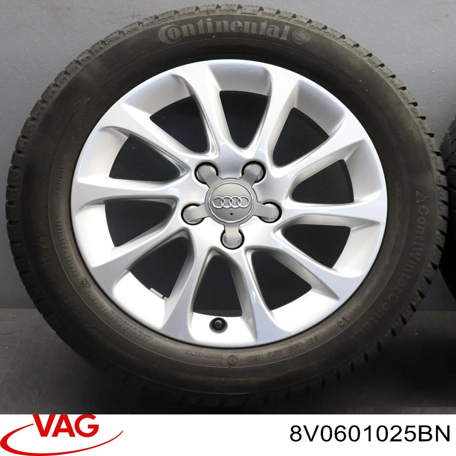 Discos de roda de aleação ligeira (de aleação ligeira, de titânio) VAG 8V0601025BN preço, a partir de 203,51 USD