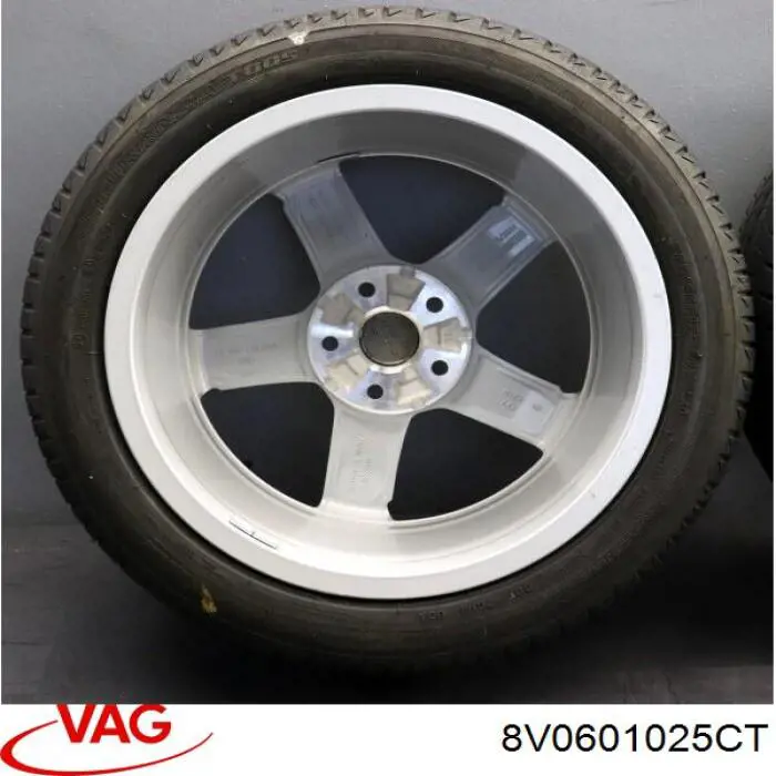 Discos de roda de aleação ligeira (de aleação ligeira, de titânio) VAG 8V0601025CT preço, a partir de 213,12 USD