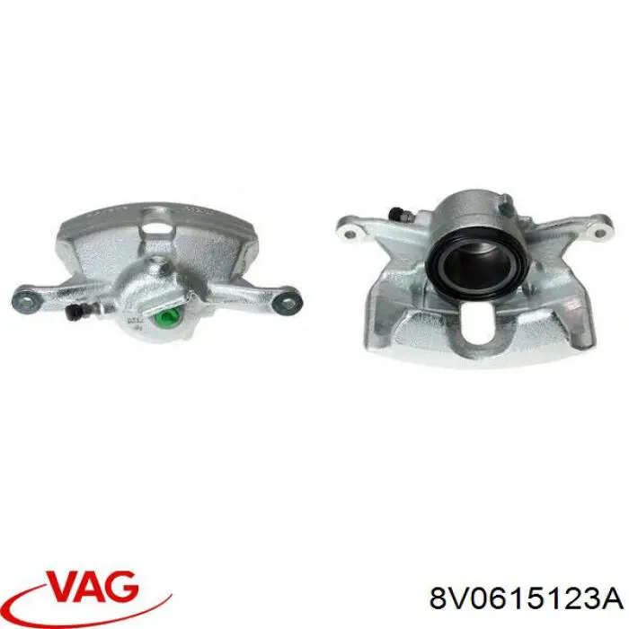 Compre 8V0615123A VAG Suporte do freio dianteiro esquerdo