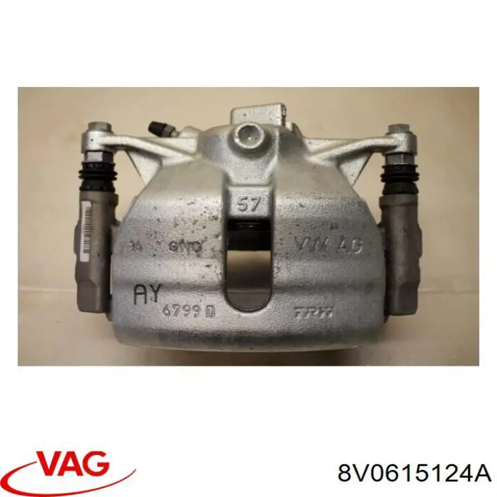 Compre 8V0615124A VAG Suporte do freio dianteiro direito