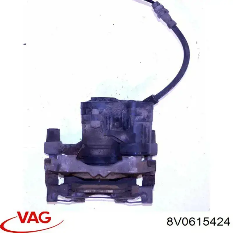 8V0615424 VAG Suporte do freio traseiro direito