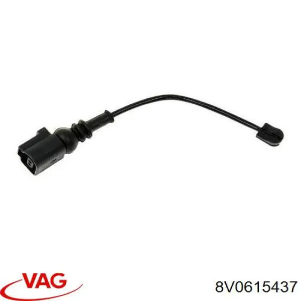 Sensor dianteiro de desgaste das sapatas do freio VAG 8V0615437 preço, a partir de 7,09 USD