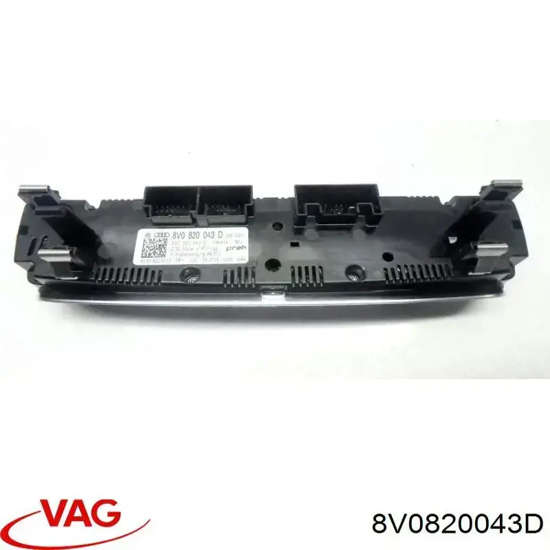 8V0820043D VAG Unidade de controlo dos modos de aquecimento/condicionamento