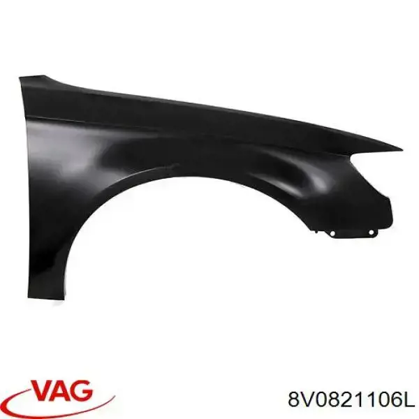 8V0821106L VAG Pára-lama dianteiro direito