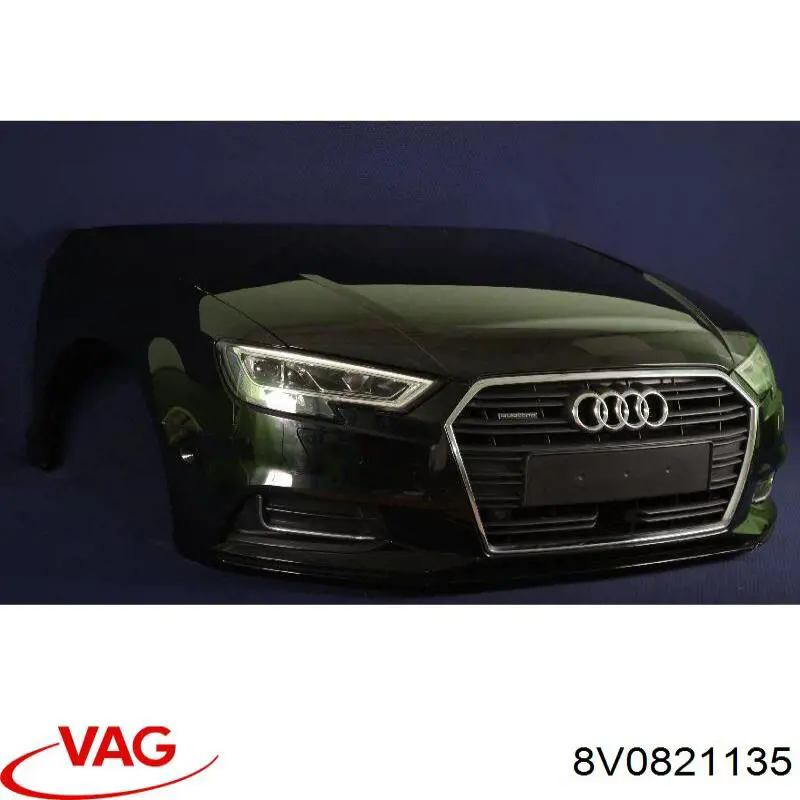 Compre 8V0821135C VAG Consola dianteira de fixação do pára-lama dianteiro esquerdo
