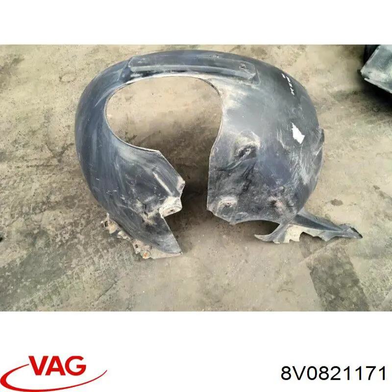 Compre 8V0821171J VAG Guarda-barras esquerdo do pára-lama dianteiro