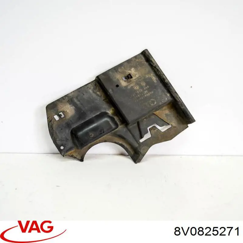 8V0825271 VAG Proteção dianteira esquerda de fundo