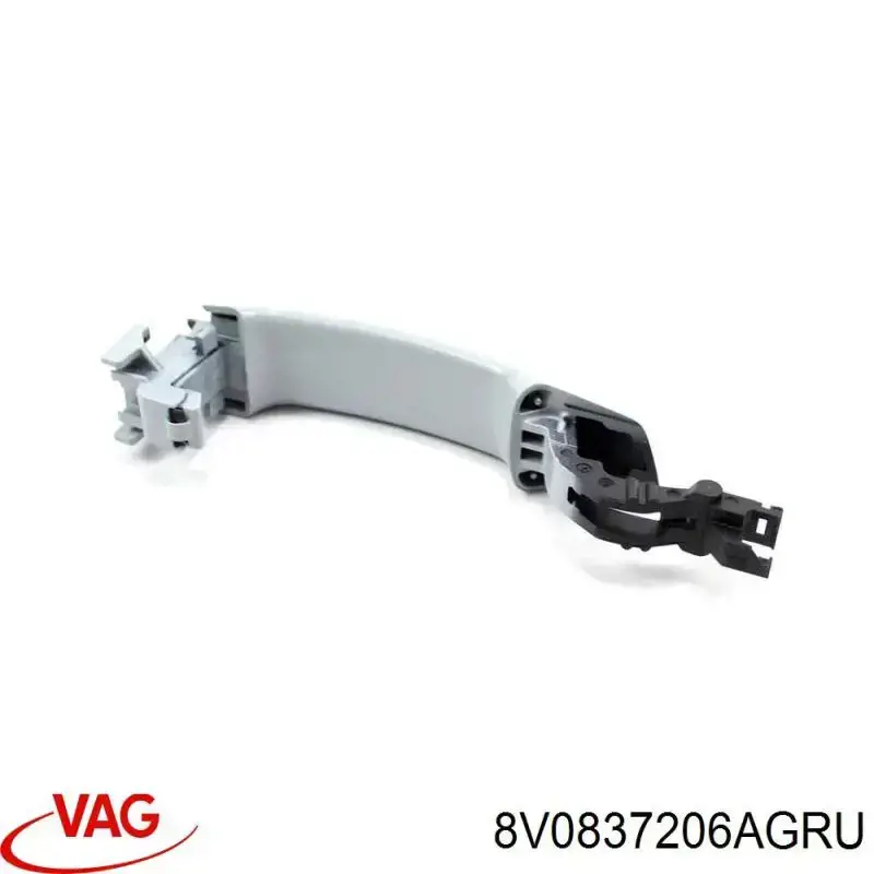 Maçaneta externa dianteira/traseira da porta direita VAG 8V0837206AGRU preço, a partir de 54,48 USD