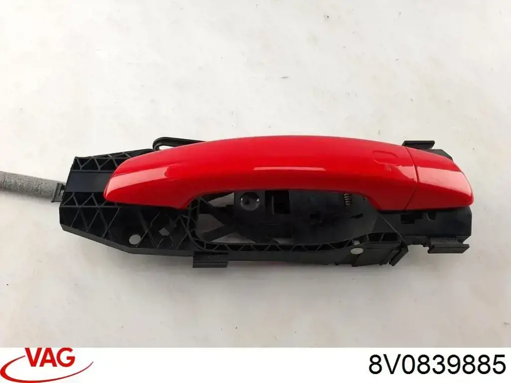 Maçaneta externa dianteira/traseira da porta direita VAG 8V0839885 preço, a partir de 54,48 USD