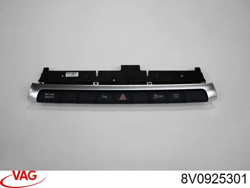 8V0925301 VAG Bloco de botões do console central