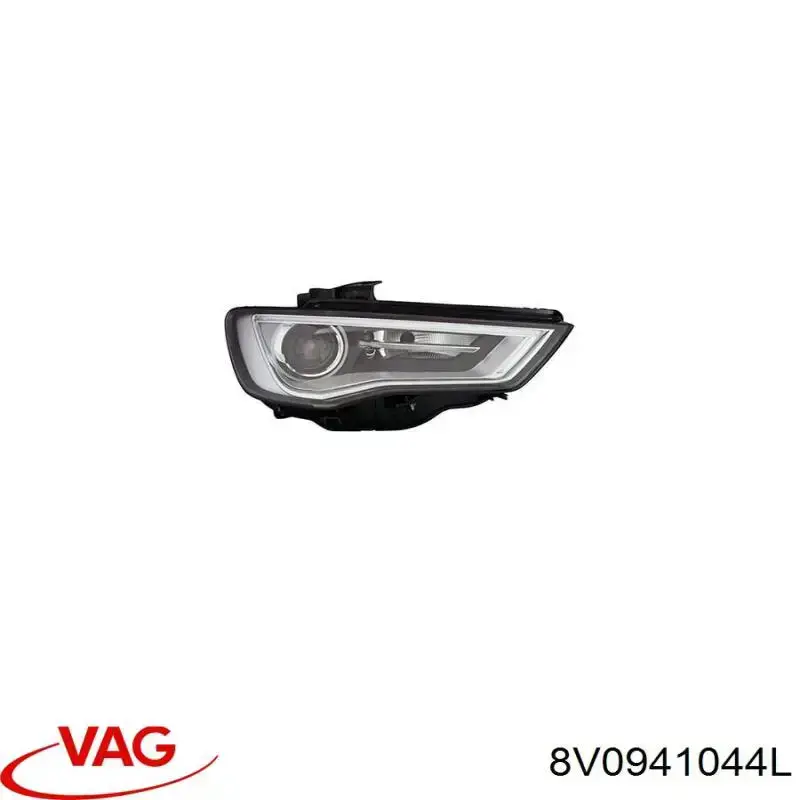 8V0941044L VAG Luz direita
