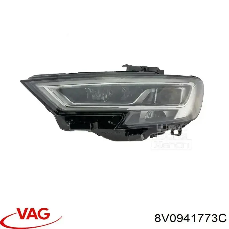 Luz esquerda VAG 8V0941773K preço, a partir de 1318,23 USD